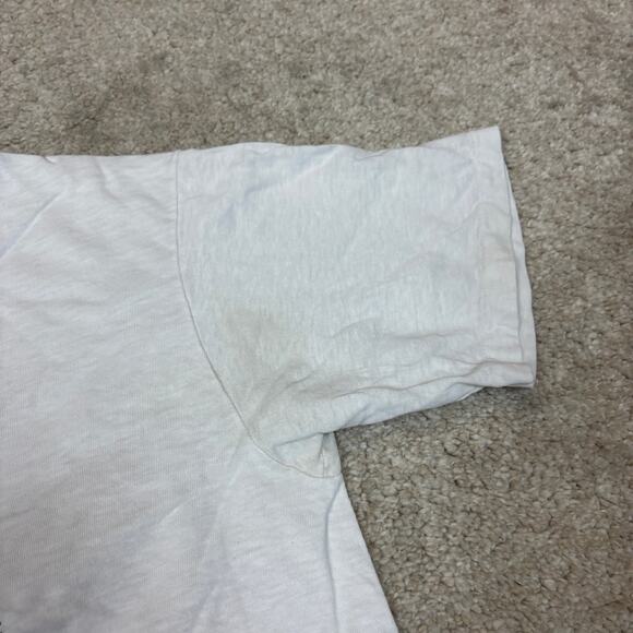 Vintage 80s Millionaire in Training Ferarri T Shirt Crop Top Women's Large - Picture 10 of 12